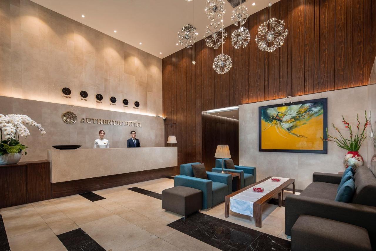 Authentic Hanoi Boutique Hotel Bagian luar foto